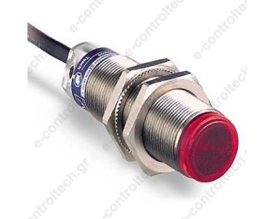 Φωτοκύτταρο Εκπομπός Φ18 12...24 V DC με καλώδιο 2m XUB0BKSNL2 Telemecanique